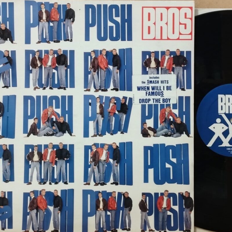 Bros – Push band rock anni 80 lp