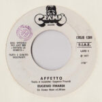 EUGENIO FINARDI AFFETTO / NU GATTO COME NU LIONE - 7" ITALY UOMINI ITALIANI 45 GIRI