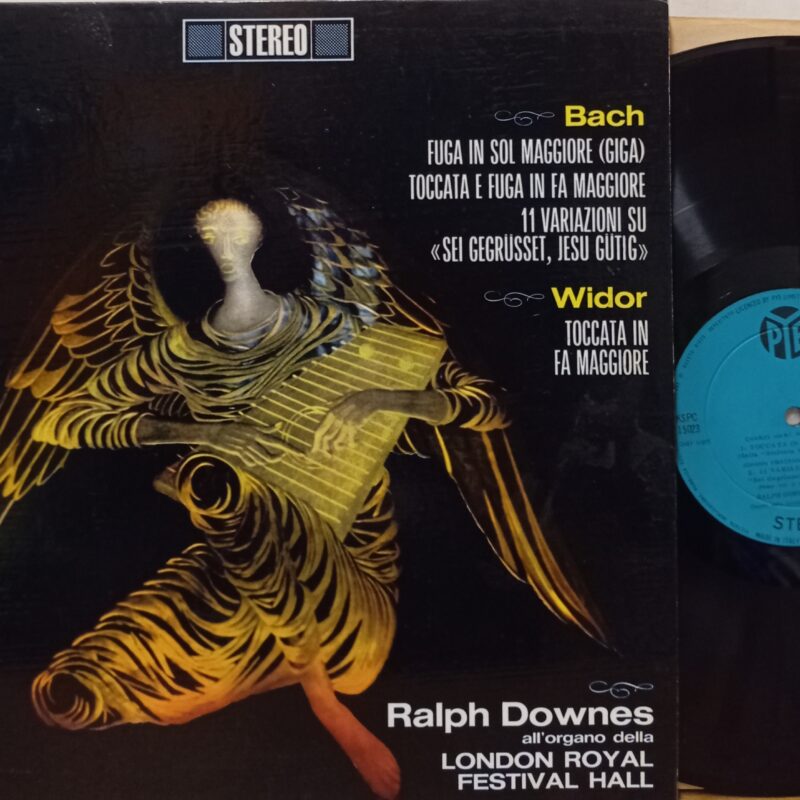 ALL'ORGANO DELLA LONDON ROYAL FESTIVAL HALL - WIDOR / BACH / RALPH DOWNES