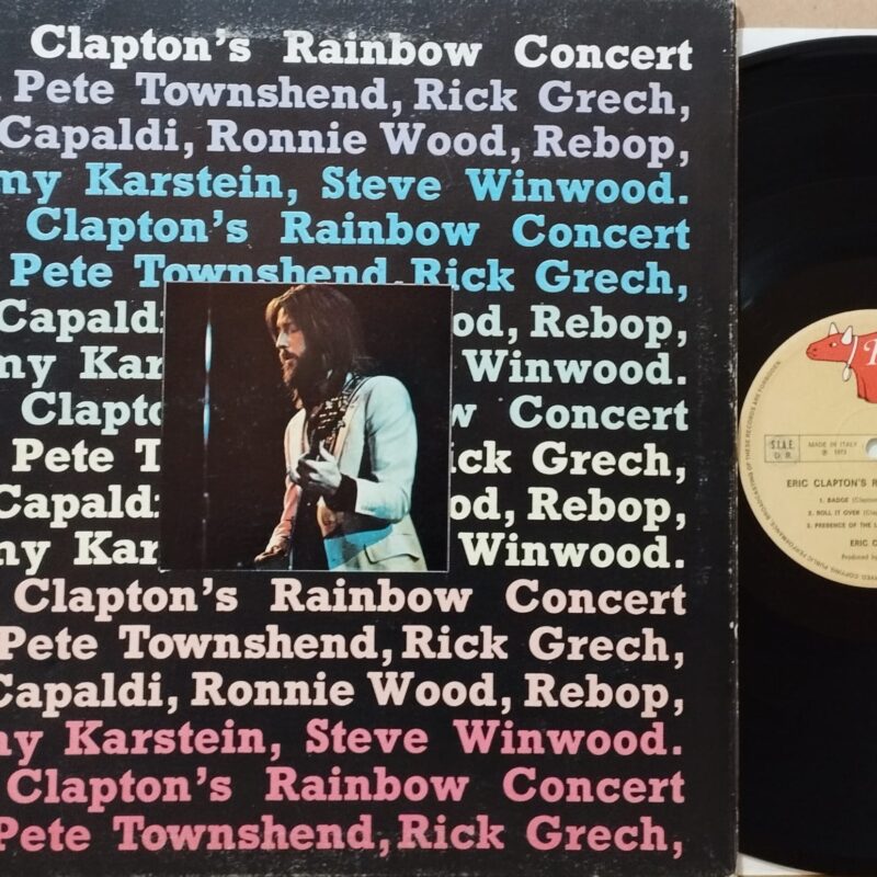 Eric Clapton – Eric Clapton's Rainbow Concert uomini rock blues lp