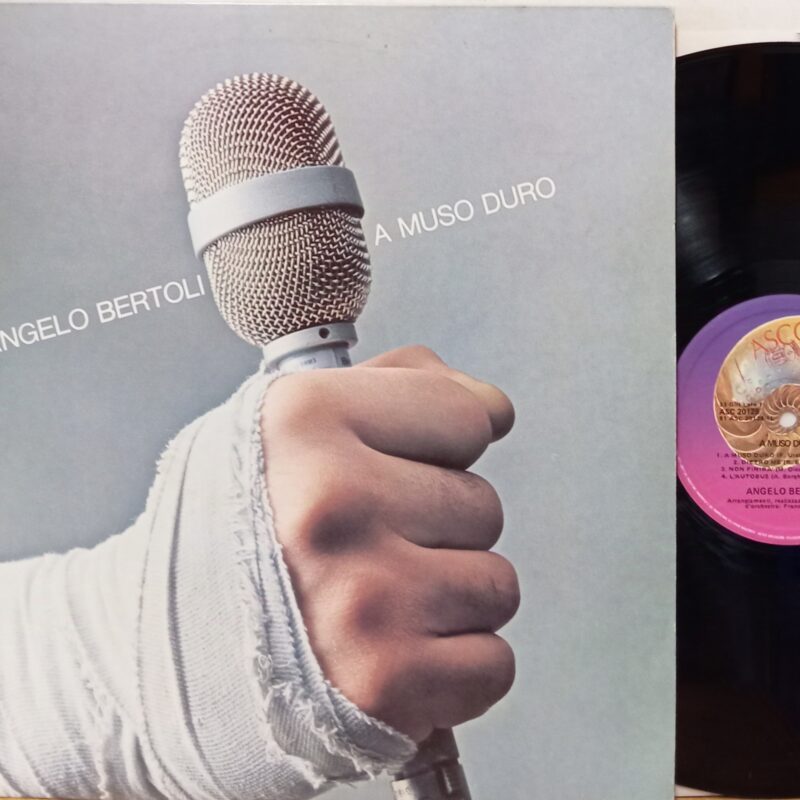 PIERANGELO BERTOLI A MUSO DURO - 1°st ITALY UOMINI ITALIANI LP