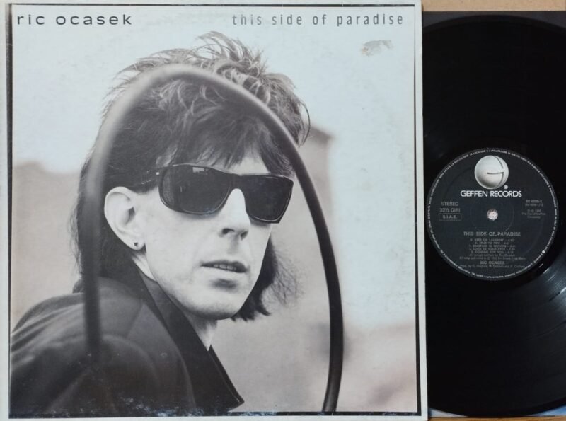 Ric Ocasek – This Side Of Paradise - Uomini Rock New Wave Lp