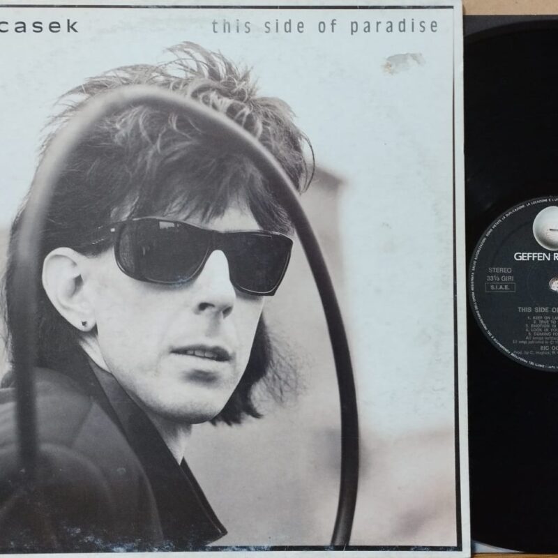 Ric Ocasek – This Side Of Paradise - uomini rock new wave lp