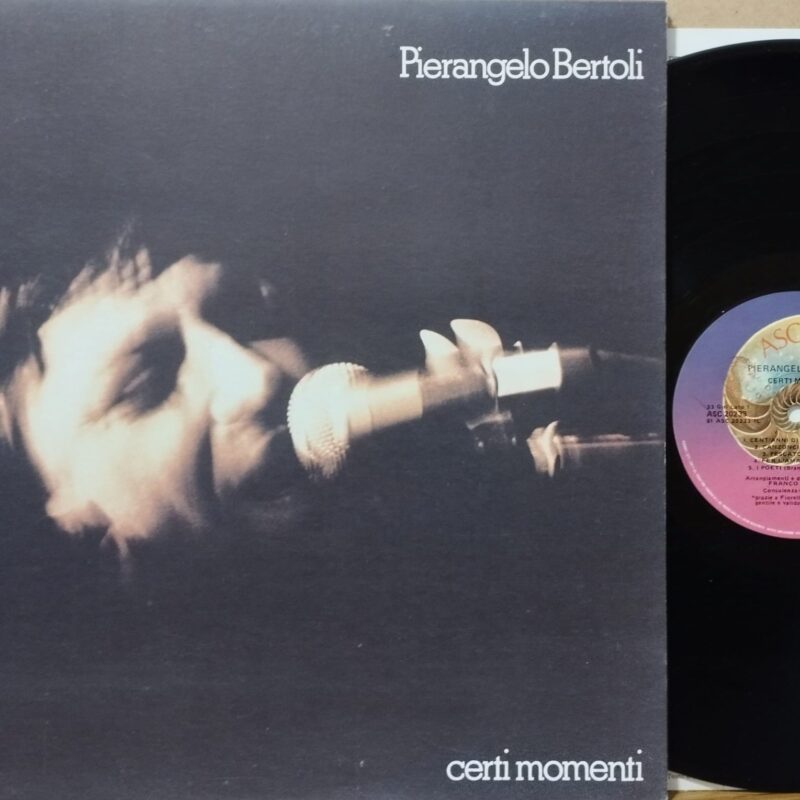 Pierangelo Bertoli – Certi Momenti uomini italiani lp