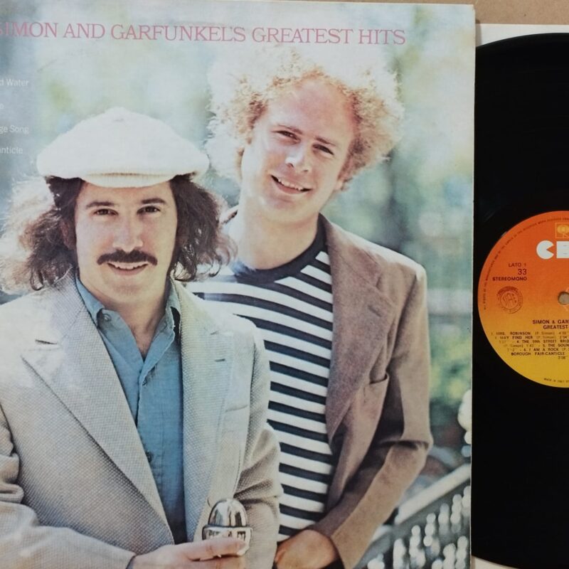 Simon & Garfunkel – Simon And Garfunkel's Greatest Hits band rock anni 70 lp