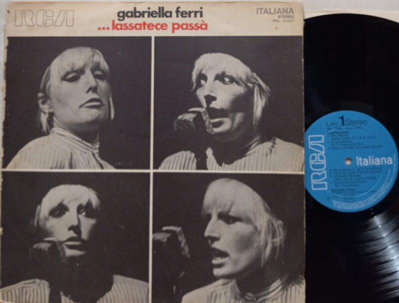 Gabriella Ferri Lassatece Passa' - Reissue Italy Donne Italiane Lp