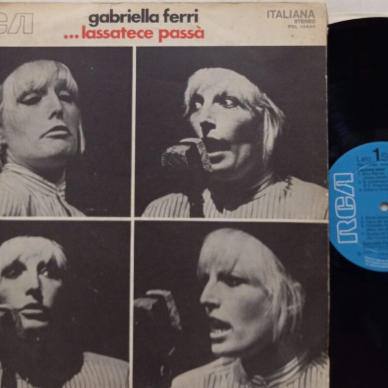 GABRIELLA FERRI LASSATECE PASSA' - REISSUE ITALY DONNE ITALIANE LP