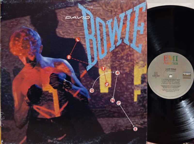 David Bowie Let'S Dance - 1°St Italy Band Rock Lp