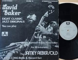 EIGHT CLASSIC JAZZ ORIGINALS BY DAVID BAKER - 1°st USA