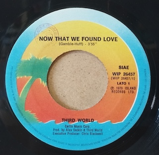 NOW THAT WE FOUND LOVE / NIGHT HEAT - 7" ITALY