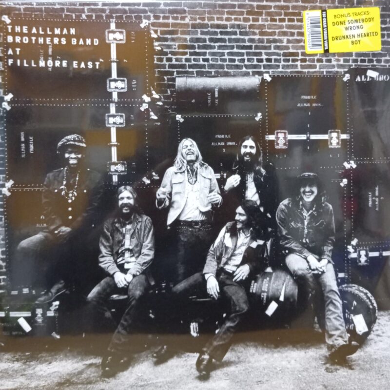 THE ALLMAN BROTHERS BAND AT FILLMORE EAST - 2LP 180 GRAM BLUES ROCK LP