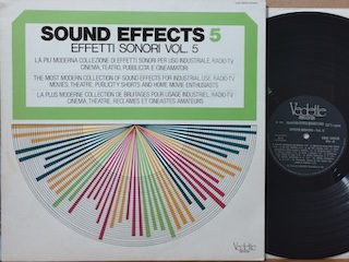 SOUND EFFECTS 5 - EFFETTI SONORI VOL. 5 - 1°st ITALY