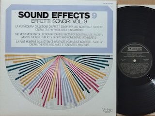 SOUND EFFECTS 9 - EFFETTI SONORI VOL. 9 - 1°st ITALY