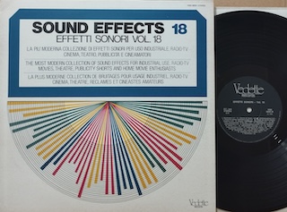 SOUND EFFECTS 18 - EFFETTI SONORI VOL. 18 - 1°st ITALY