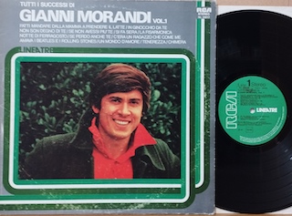 TUTTI I SUCCESSI DI GIANNI MORANDI VOL. 1 - 1°st ITALY