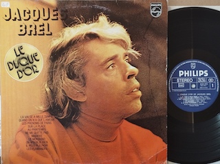 LE DISQUE D'OR DE JACQUES BREL - 1°st ITALY