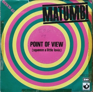 POINT OF VIEW (SQUEEZE A LITTLE LOVIN) - 7" ITALY