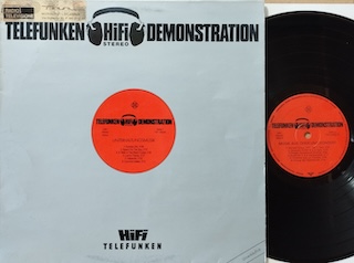 TELEFUNKEN HIFI DEMONSTRATION - 1°st GERMANY PROMO