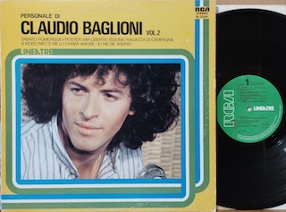 PERSONALE DI CLAUDIO BAGLIONI VOL.2 - 1°st ITALY