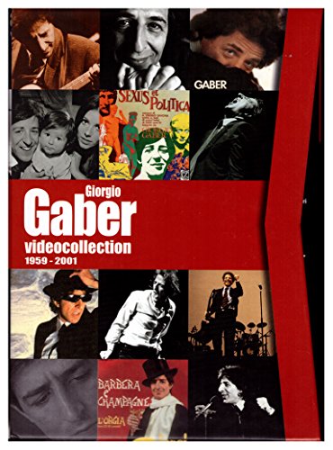 GIORGIO GABER VIDEO COLLECTION 1959-2001 - BOX 8 DVD + BOOK