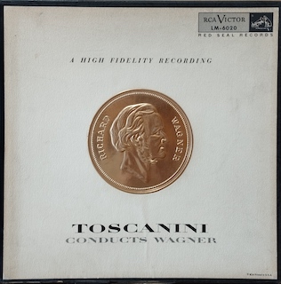 TOSCANINI CONDUCTS WAGNER - BOX 2 LP