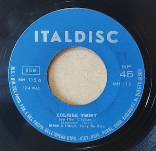 ECLISSE TWIST / RENATO - 7" ITALY