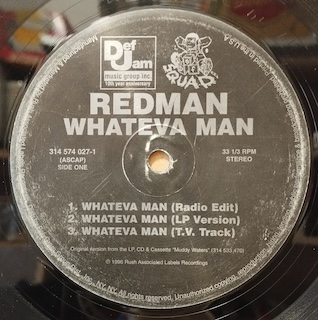 WHATEVA MAN - 12" USA