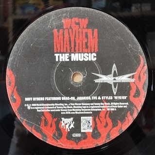 W.C.W. MAYHEM: THE MUSIC - 12" UK PROMO