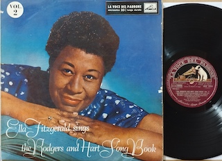 ELLA FITZGERALD SINGS THE RODGERS AND HART SONG BOOK VOLUME 2 - 1°st ITALY