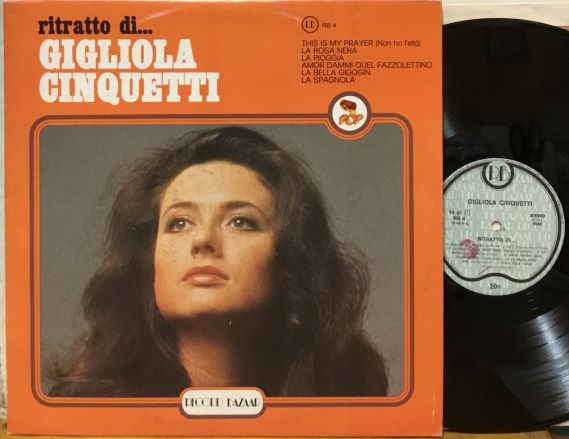 RITRATTO DI...GIGLIOLA CINQUETTI - LP ITALY