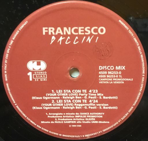 LEI STA CON TE - 12" ITALY