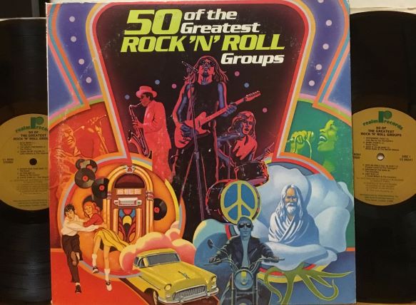 50 OF THE GREATEST ROCK 'N' ROLL GROUPS VOL.1 - 2 LP