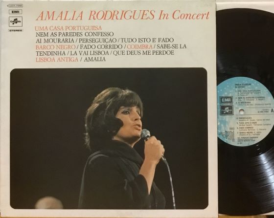 AMALIA RODRIGUES IN CONCERT - REISSUE ITALY