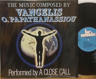 THE MUSIC COMPOSED BY VANGELIS O.PAPATHANASSIOU - LP FRANCIA