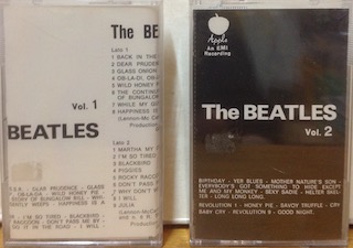 THE BEATLES - 2 MUSICASSETTE