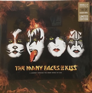 THE MANY FACES OF KISS:A Journey Through The Inner World Of KISS - 2 X MARBLE VINYL