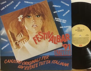 FESTIVALBAR '91 - AZZURRO - 1°st ITALY