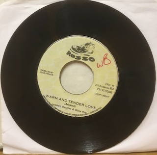 WARM & TENDER LOVE - 7" JAMAICA