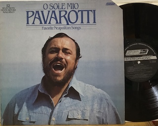 O SOLE MIO FAVORITE NEAPOLITAN SONGS  - LP USA