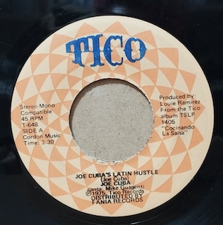 JOE CUBA'S LATIN HUSTLE - 7" USA