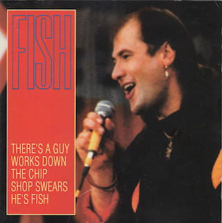 THERE'S A GUY WORKS DOWN THE CHIP SHOP SWEARS HE'S FISH - CD ITALY