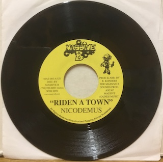 RIDEN A TOWN - 7" USA