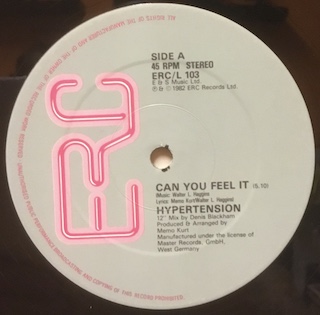 CAN YOU FEEL IT - 12" UK