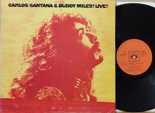 CARLOS SANTANA & BUDDY MILES! LIVE! - 1°st ITALY