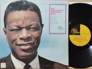 NAT KING COLE'S GREATEST HITS - 1°st ITALY