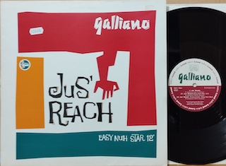 JUS' REACH (EASY NUH STAR 12") - 12" UK