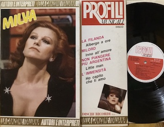 PROFILI MUSICALI - MILVA - LP ITALY