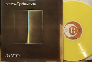 CANTO DI PRIMAVERA - YELLOW VINYL