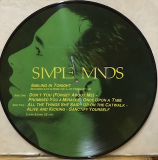 SMILING IN TONIGHT - PICTURE DISC