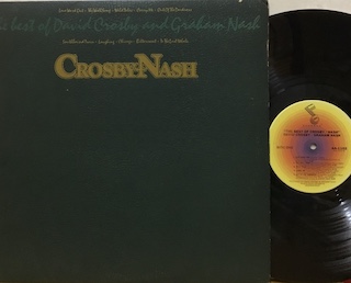 THE BEST OF DAVID CROSBY AND GRAHAM NASH - 1°st USA